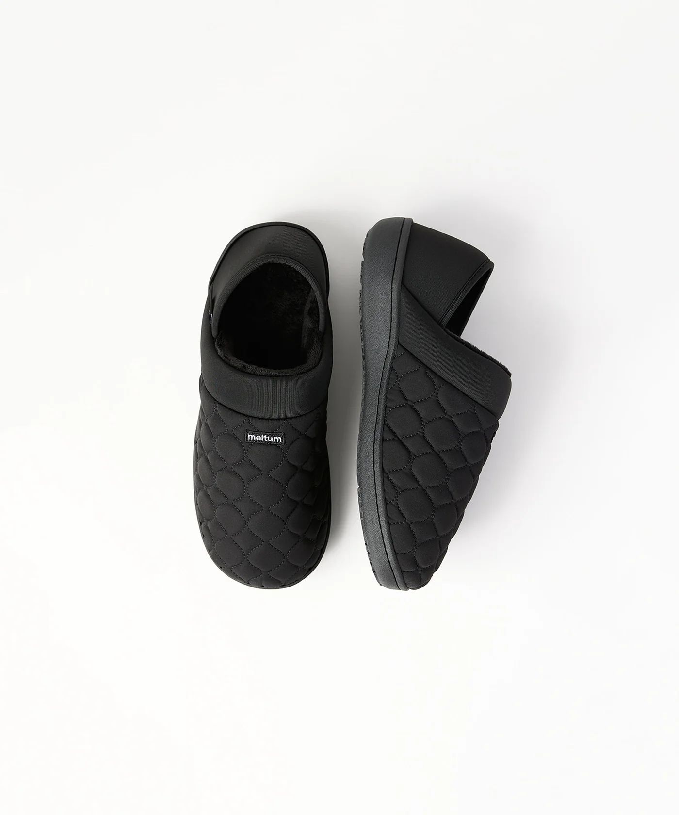 QUILT MOC SHOES / キルティング モックシューズ / ブラック / MTM-SS-0241-24-C