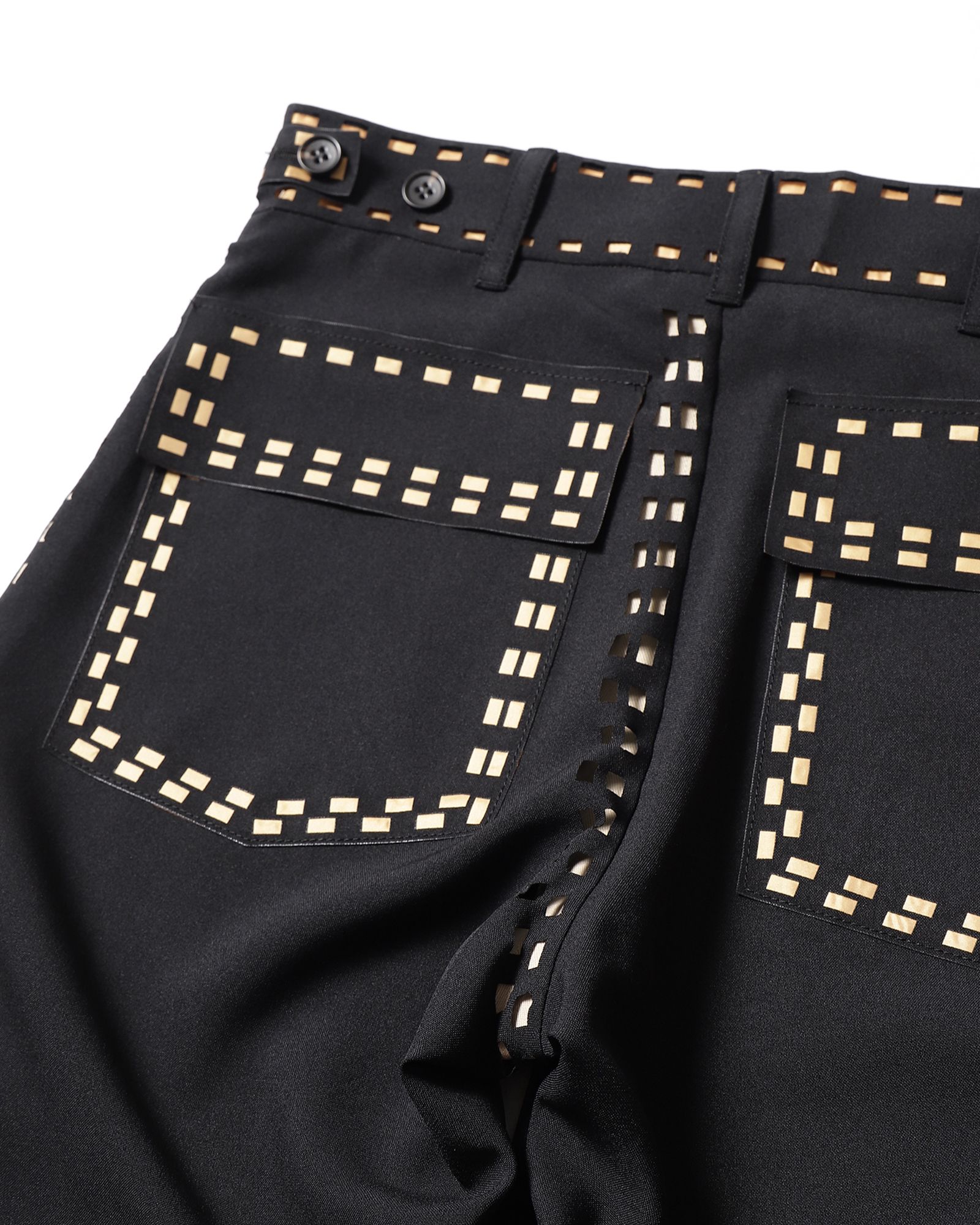 Laser Stitch Pants