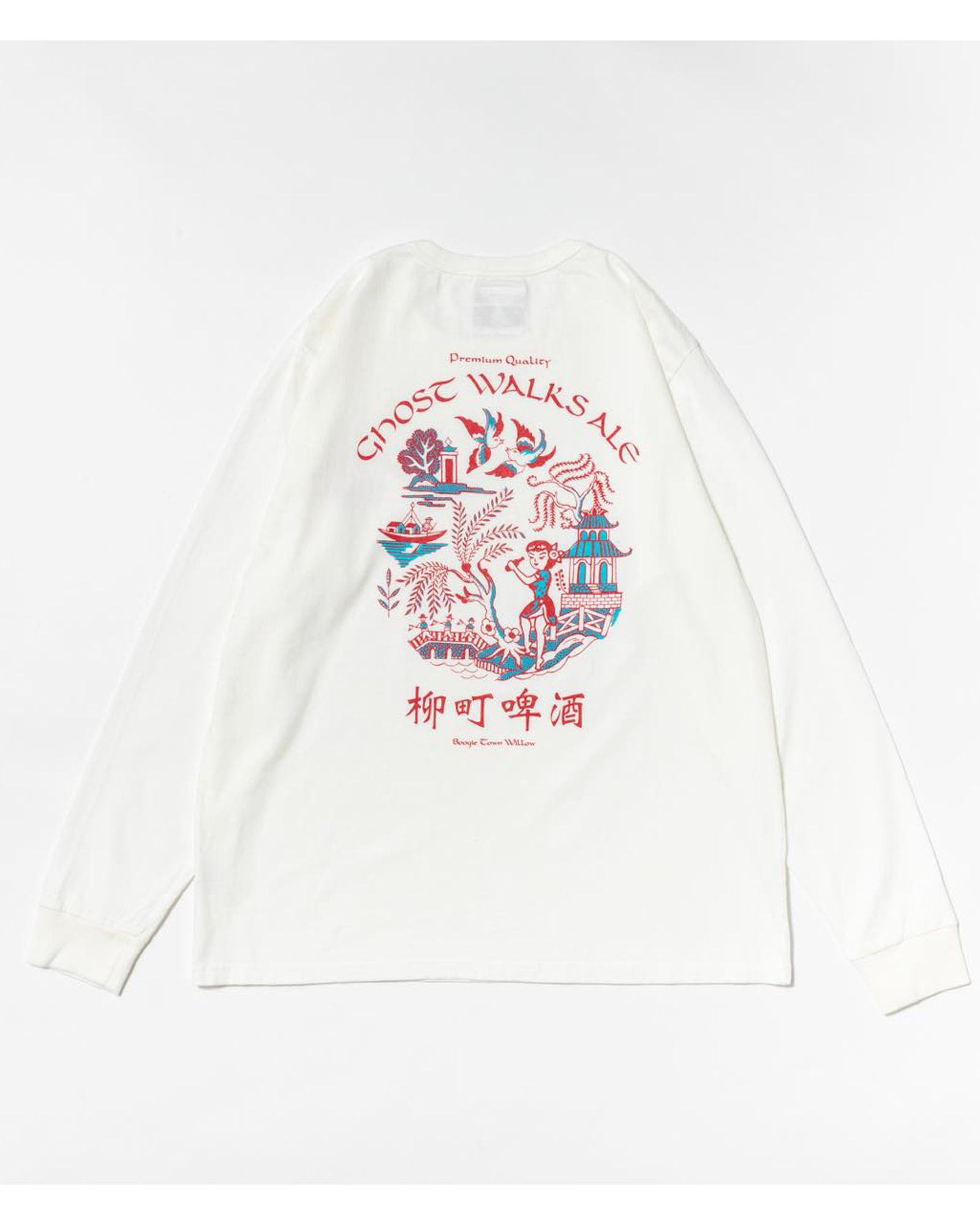 GHOST WALKS ALE LS shirt