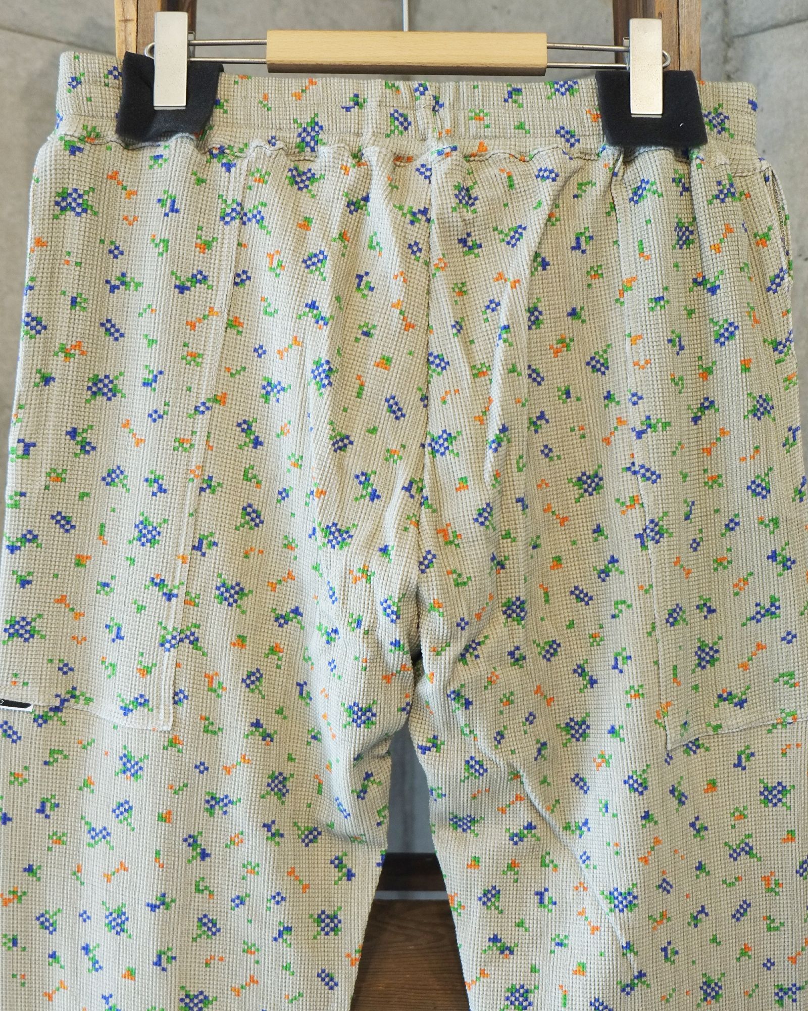 Flowe Waffle Pants / ワッフル パンツ / ベージュ / PD-262-BT-081