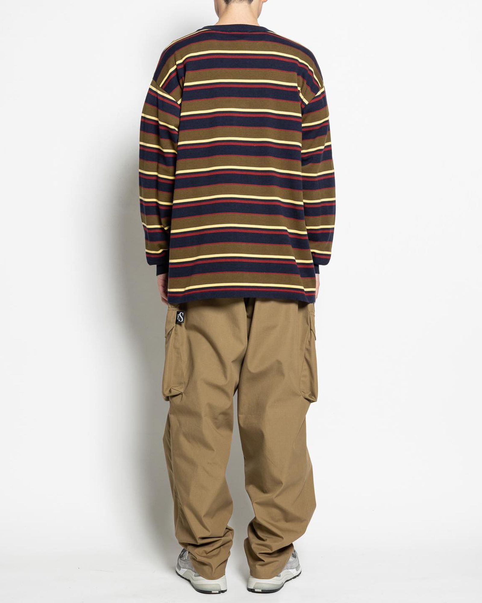 Border Knit L/S TEE