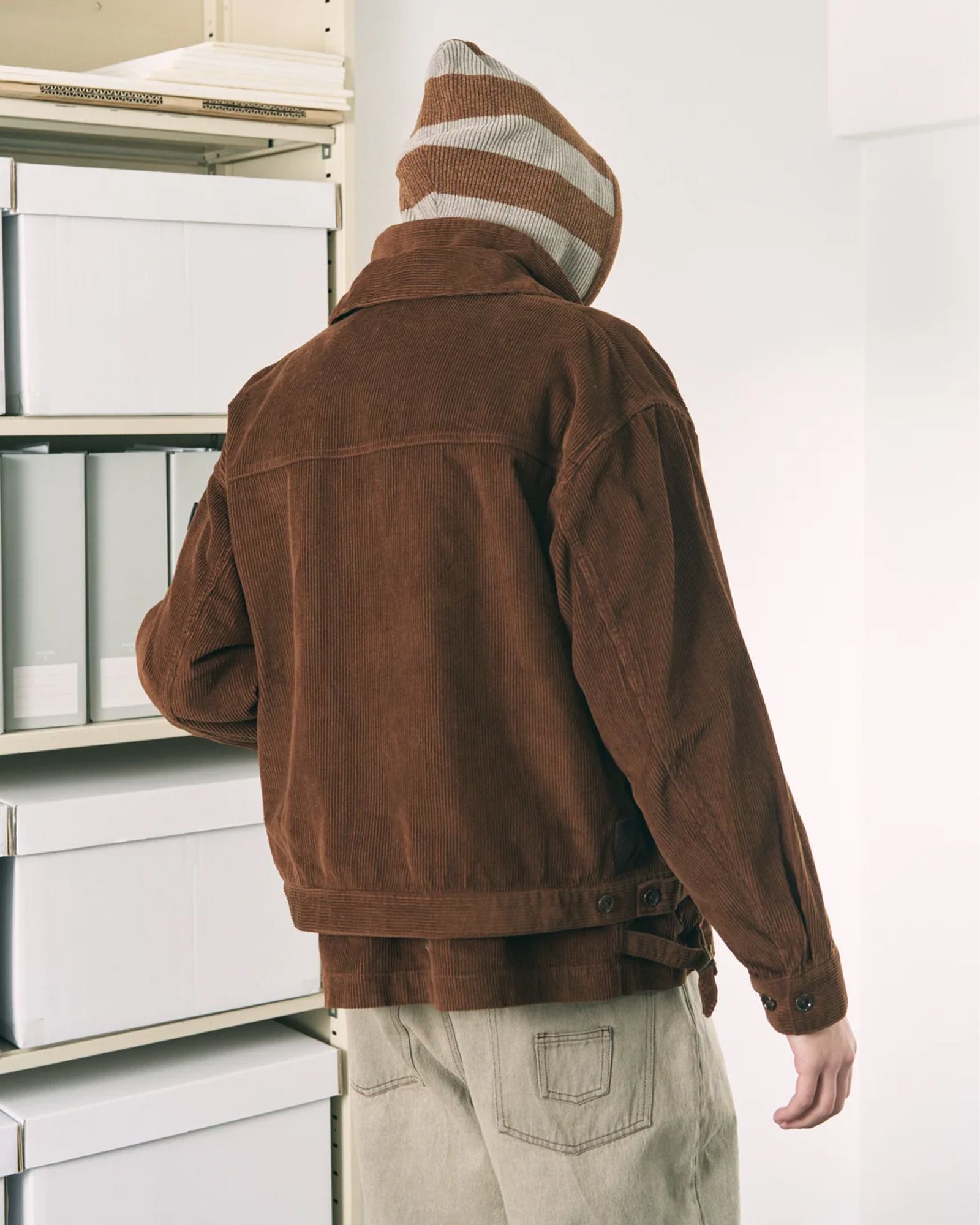 Double Cord Jacket / コーデュロイジャケット / ブラウン / PD-262-JK-041