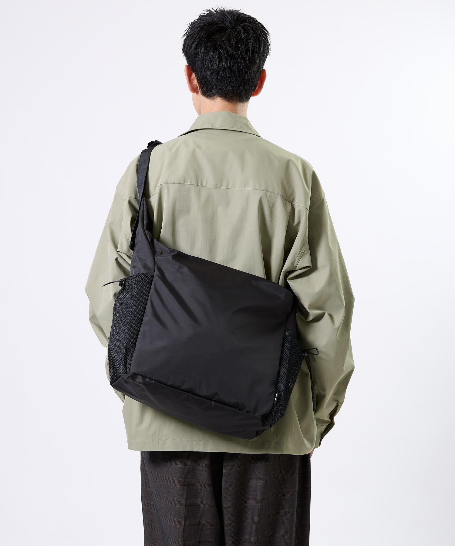 DAILY NYLON SHOULDER / ナイロン ショルダーバッグ / ブラック /  MTM-BG-0391-26-C