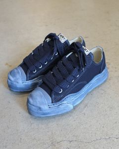 "HANK" OG Sole Over-Dyed Canvas Low-top Sneaker
