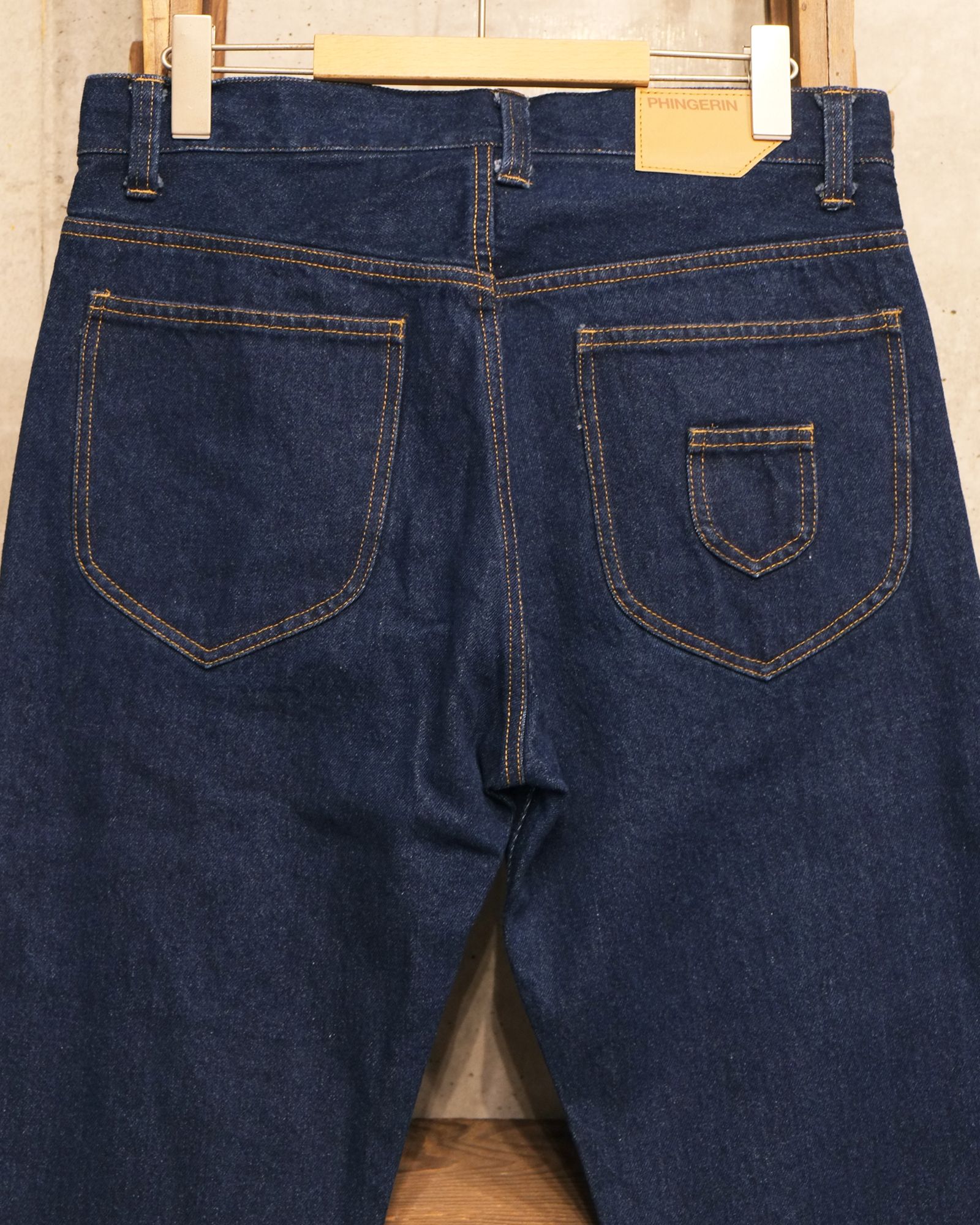 6 Pocket Jeans Straight / ストレート デニムパンツ / ネイビー / PD-262-BT-051