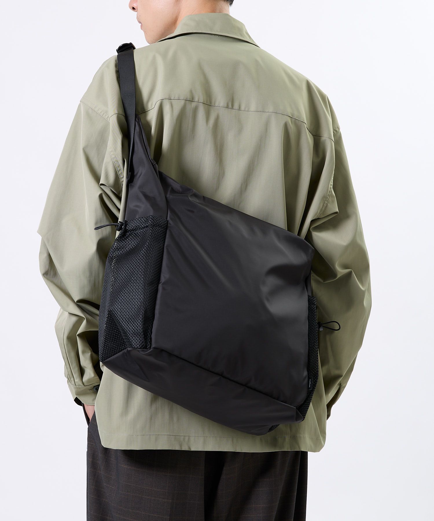 DAILY NYLON SHOULDER / ナイロン ショルダーバッグ / ブラック /  MTM-BG-0391-26-C