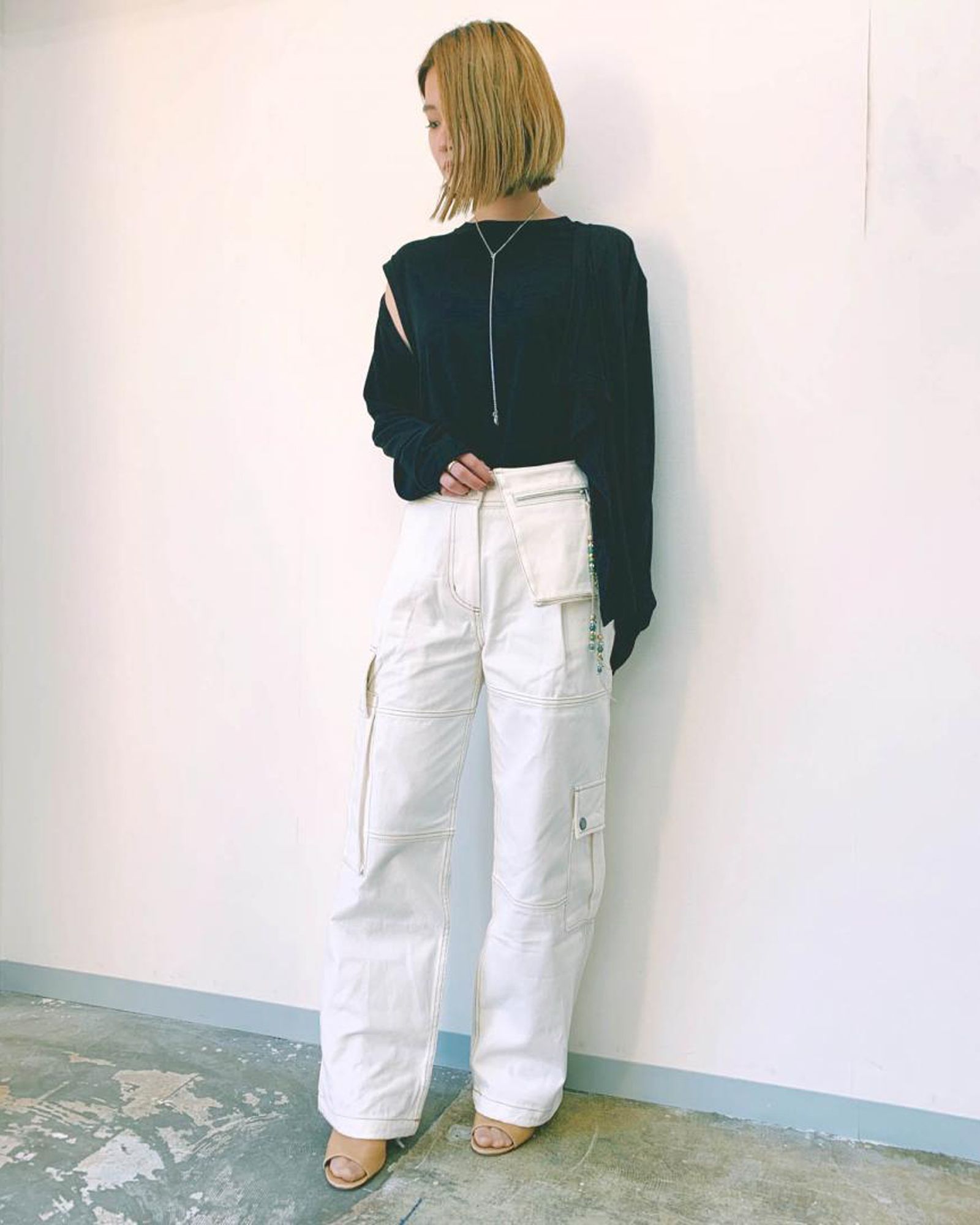 Fake Cardigan Top