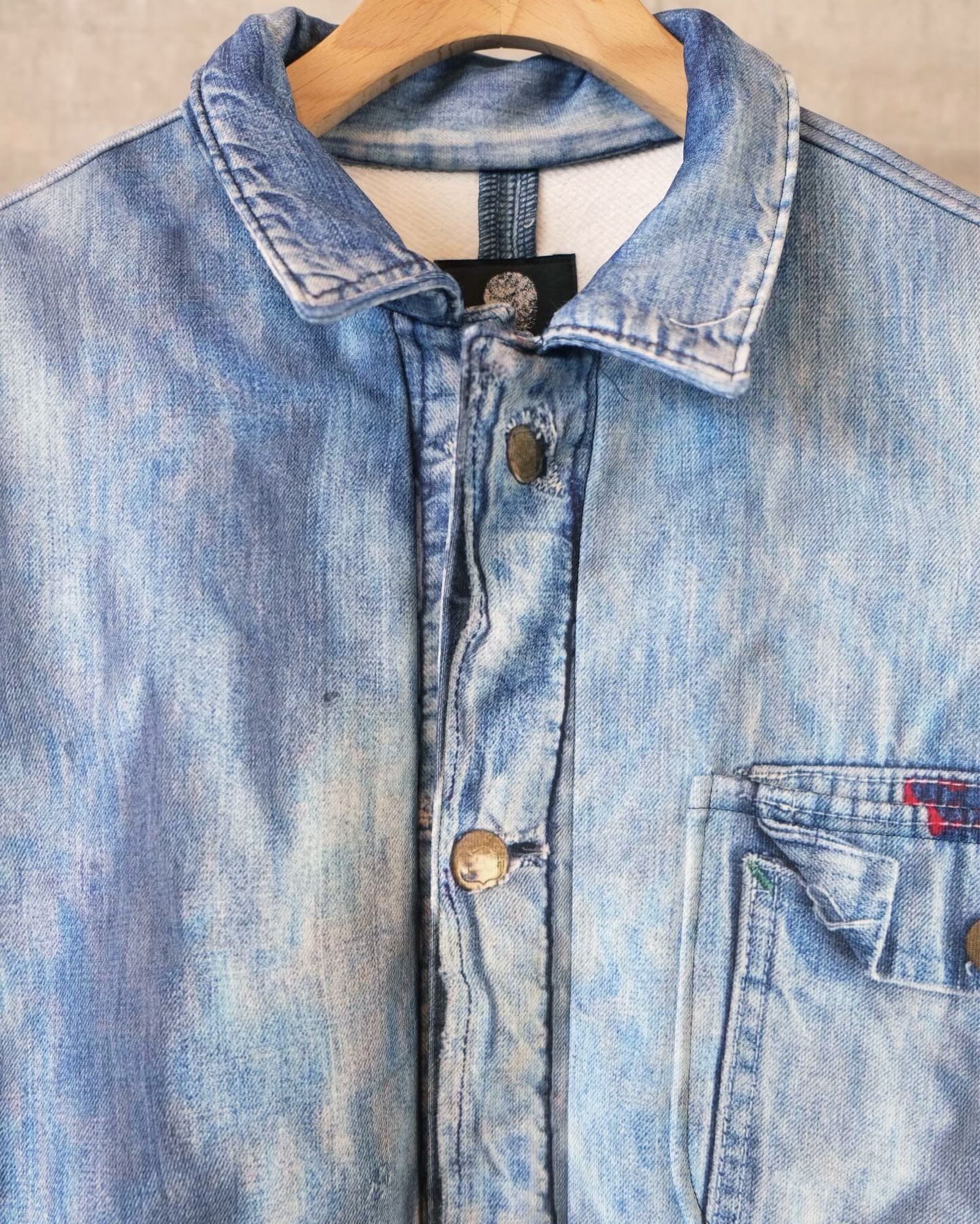 Denim Print Cover All