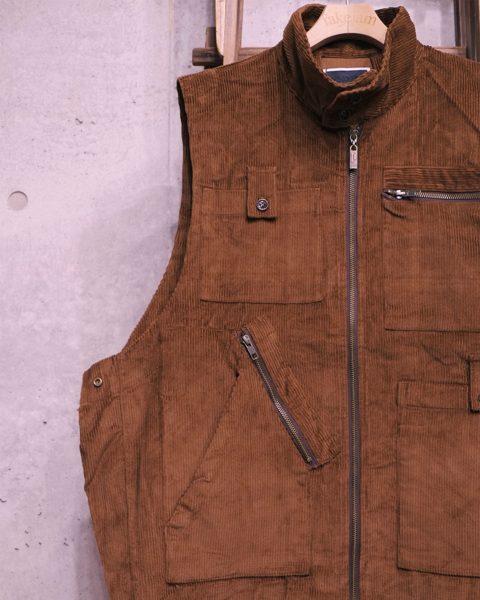 Double Cord Jacket / コーデュロイジャケット / ブラウン / PD-262-JK-041