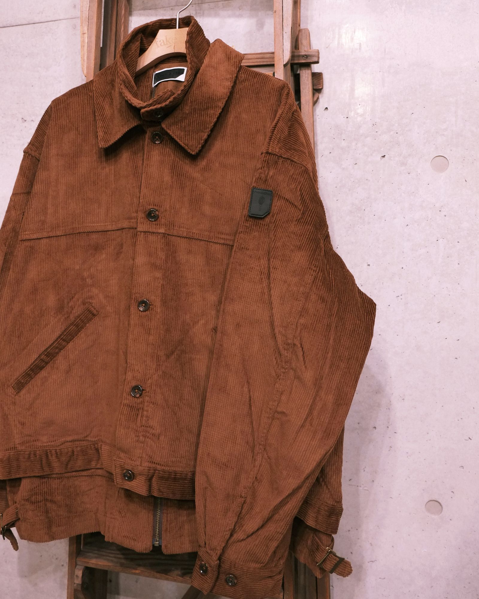 Double Cord Jacket / コーデュロイジャケット / ブラウン / PD-262-JK-041