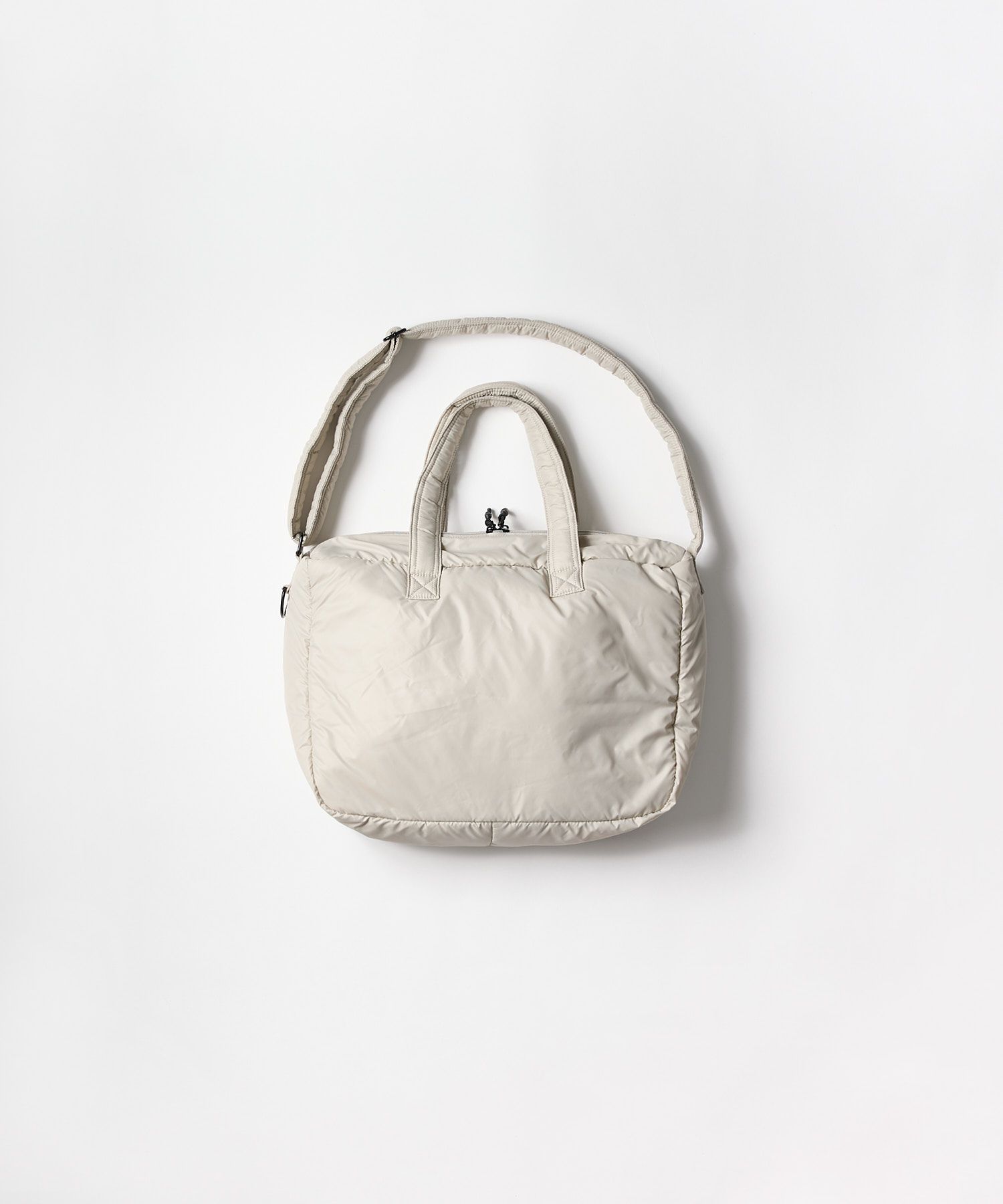 PADDING SHOULDER BAG / パディング ショルダーバッグ / ライトグレー / MTM-BG-0316-25-C