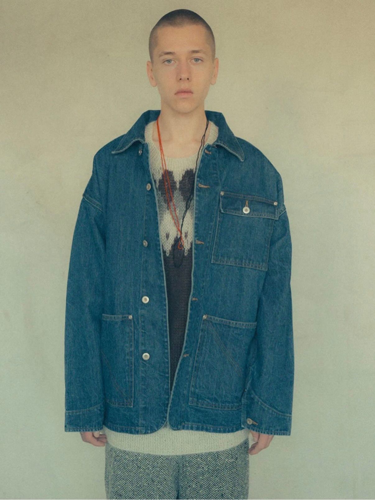 Hand Knit Snowflake Sweater