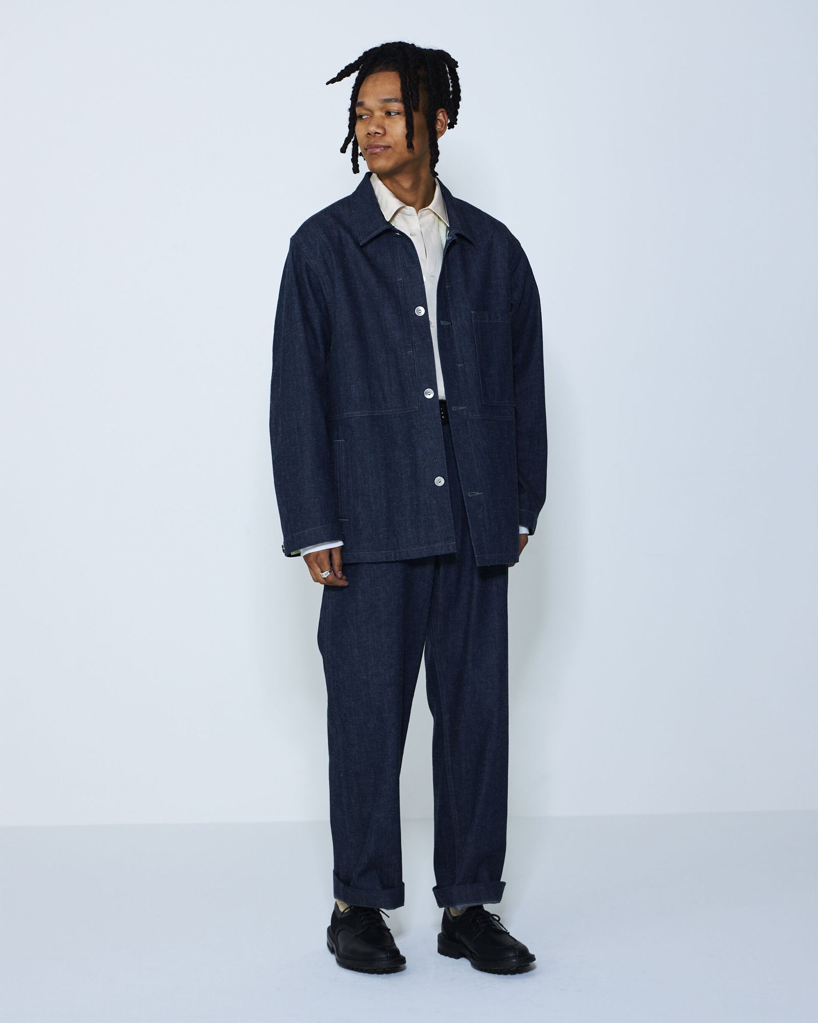 Denim Utility Trousers