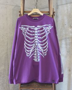 Bone L/S Tee / ボーン ロングスリーブTシャツ / パープル / PD-262-LCS-051