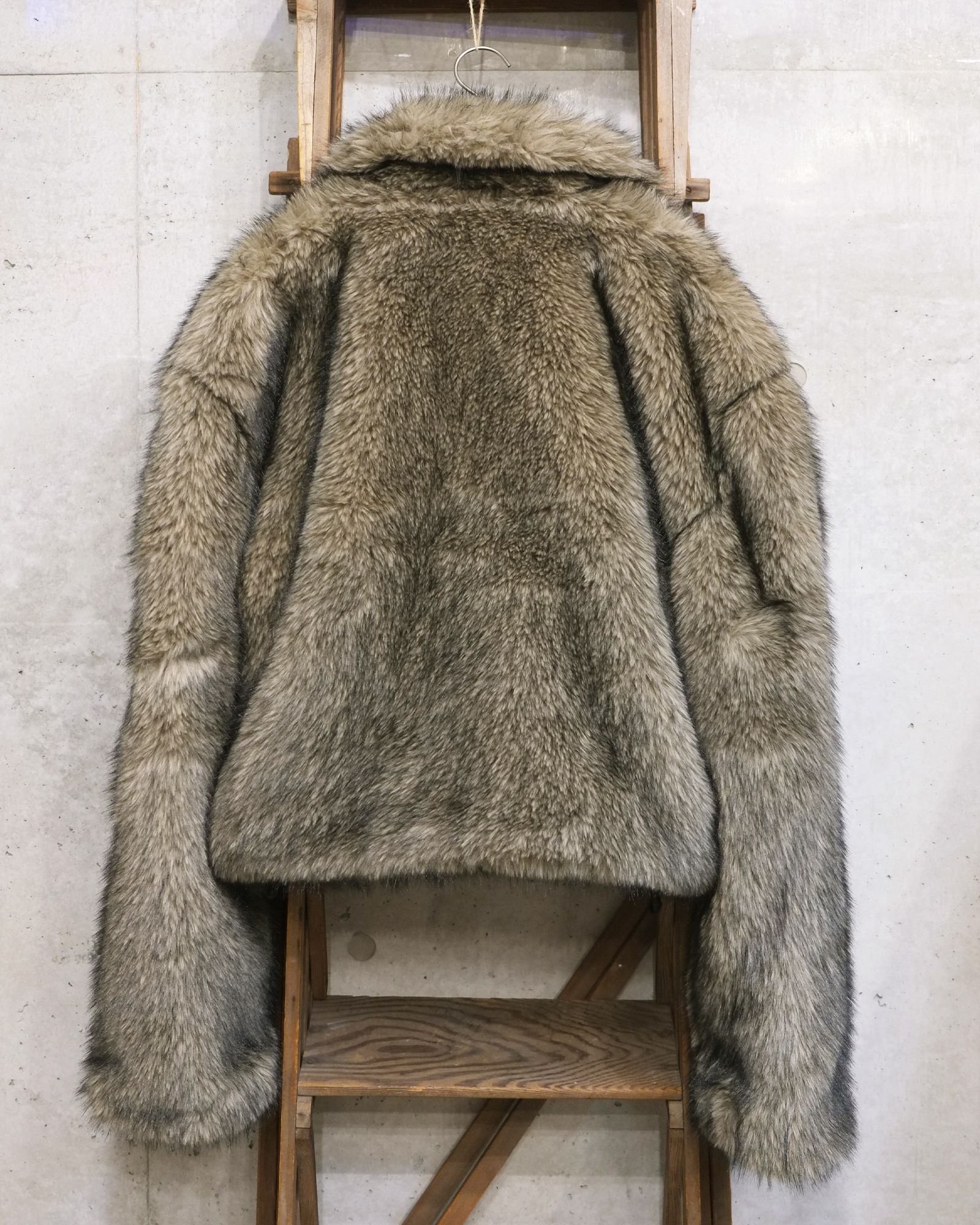Reversible Fur Jacket / ファー ブルゾン / ベージュ / LM-26aw-2205