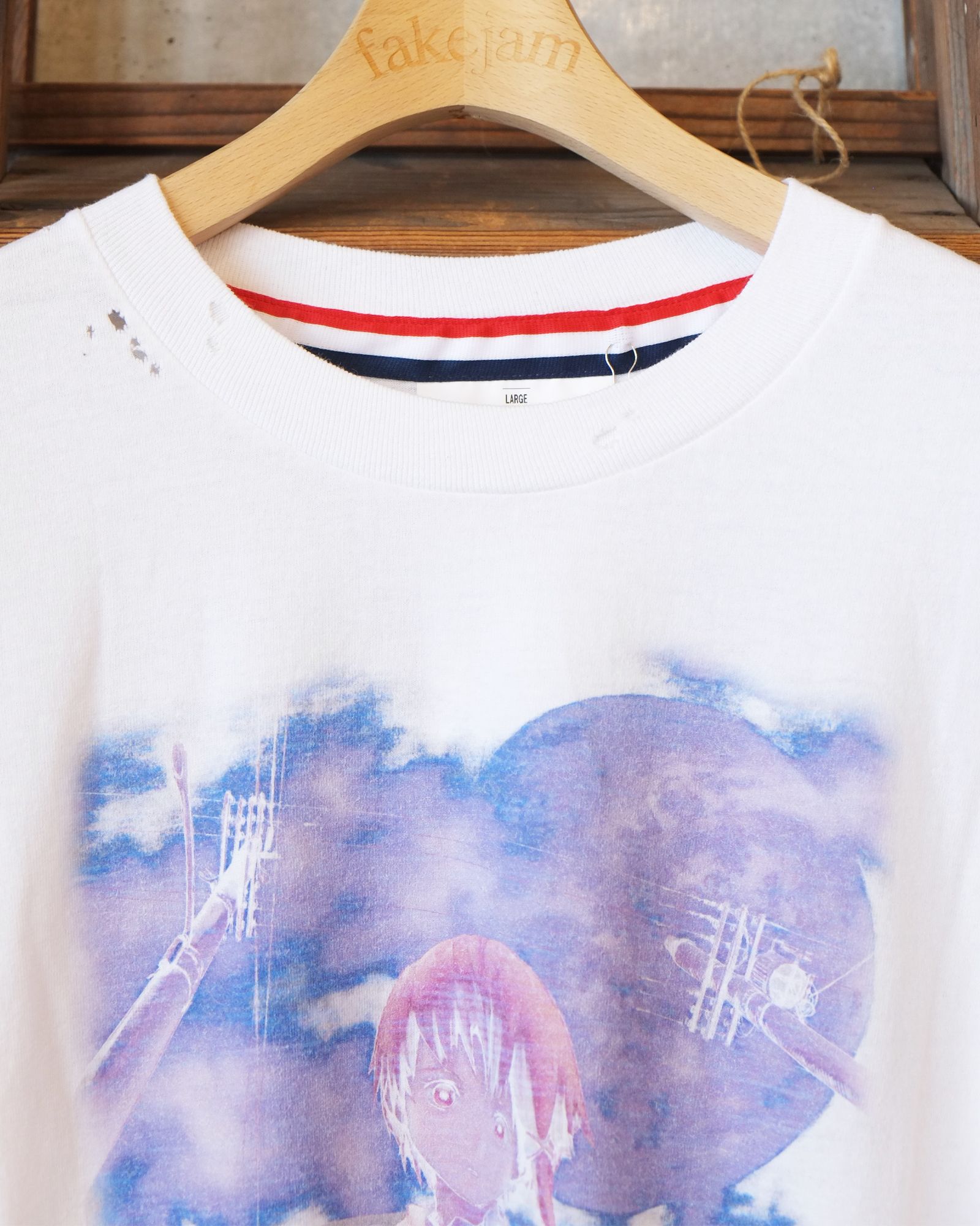 SEV vs Layer L/S TEE / ロングスリーブ Tシャツ / ホワイト / CT-SV-NRA-1010