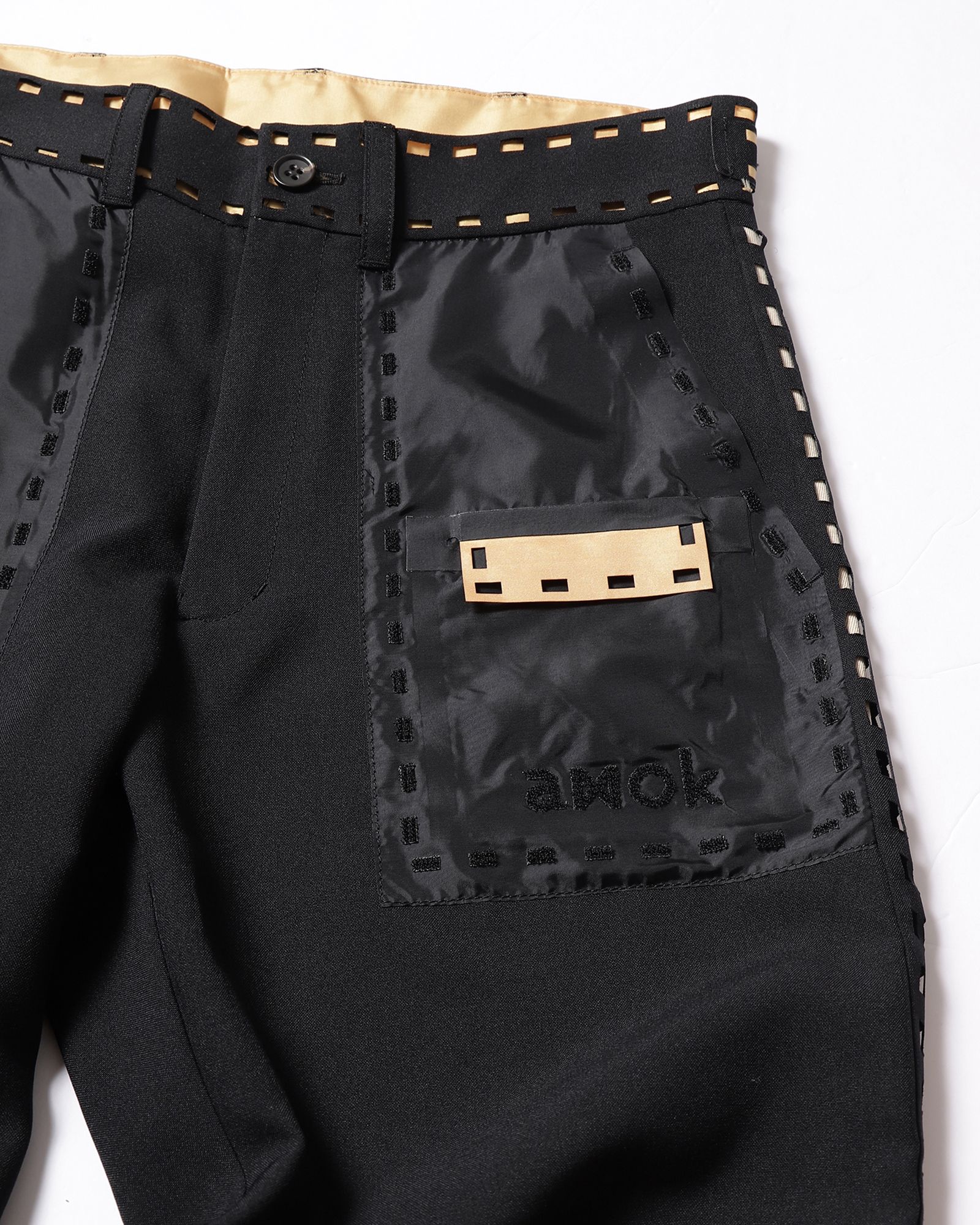 Laser Stitch Pants