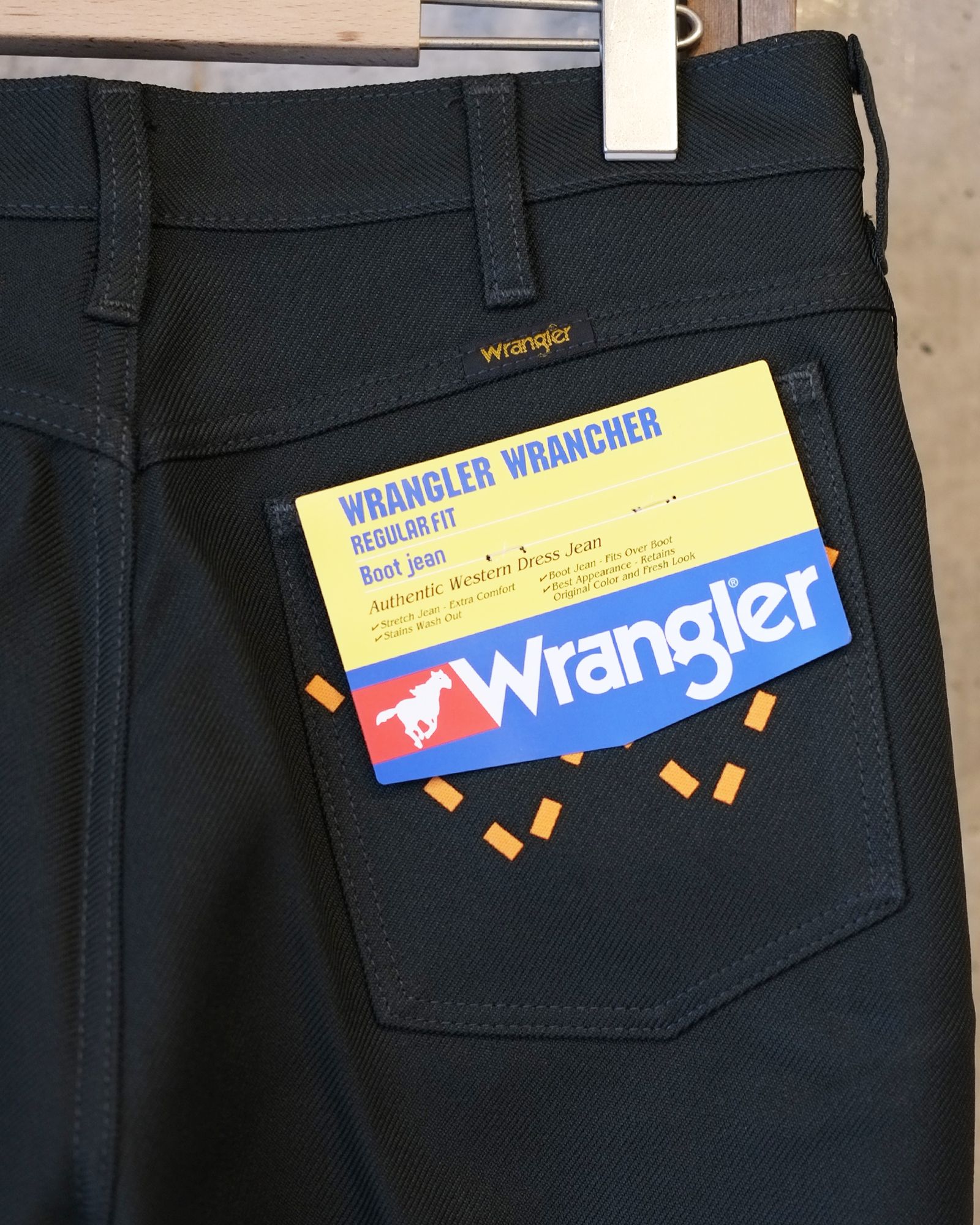 【定番デザイン】Laser Stitch Wrancher Pants / デニム / 細身シルエット / メンズ