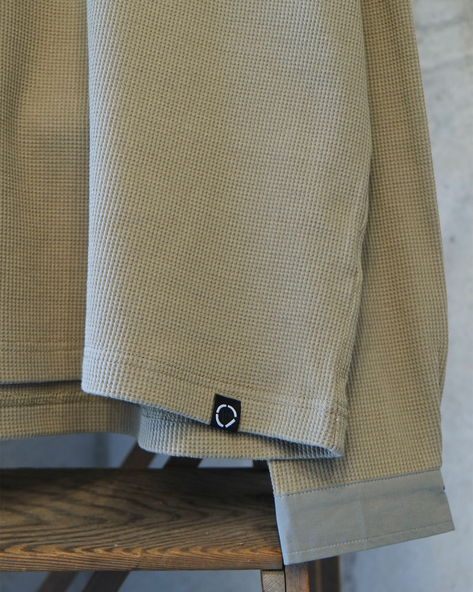 Double Henley L/S Tee / ヘンリー ロングスリーブTシャツ / オリーブドラブ / PD-262-LCS-041
