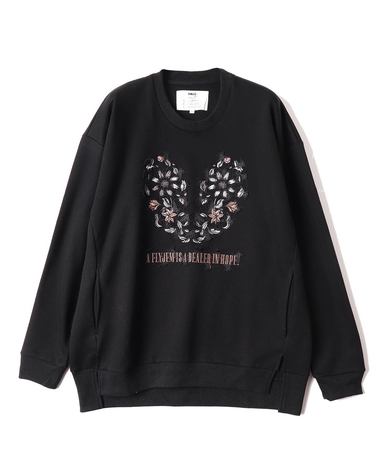 AMOK - 3D Embroidery Sweatshirts <amok×MAMES×MEDICOM TOY> | fakejam