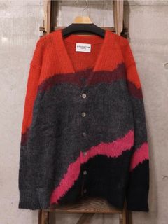 Multi Colour Mohair Cardigan