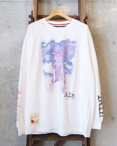 SEV vs Layer L/S TEE / ロングスリーブ Tシャツ / ホワイト / CT-SV-NRA-1010