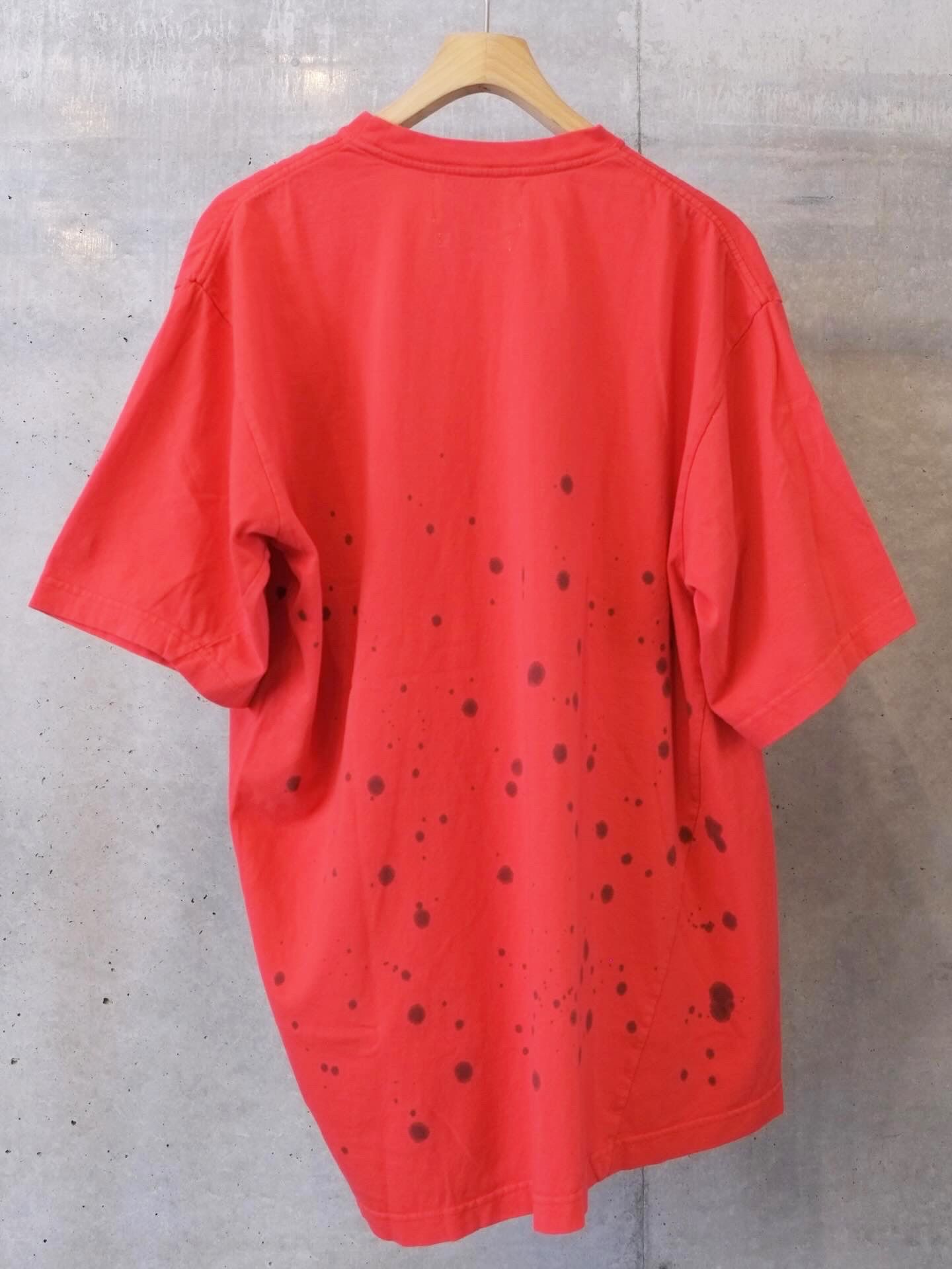 Hand Dye Twist Tee Shirt/ GO!