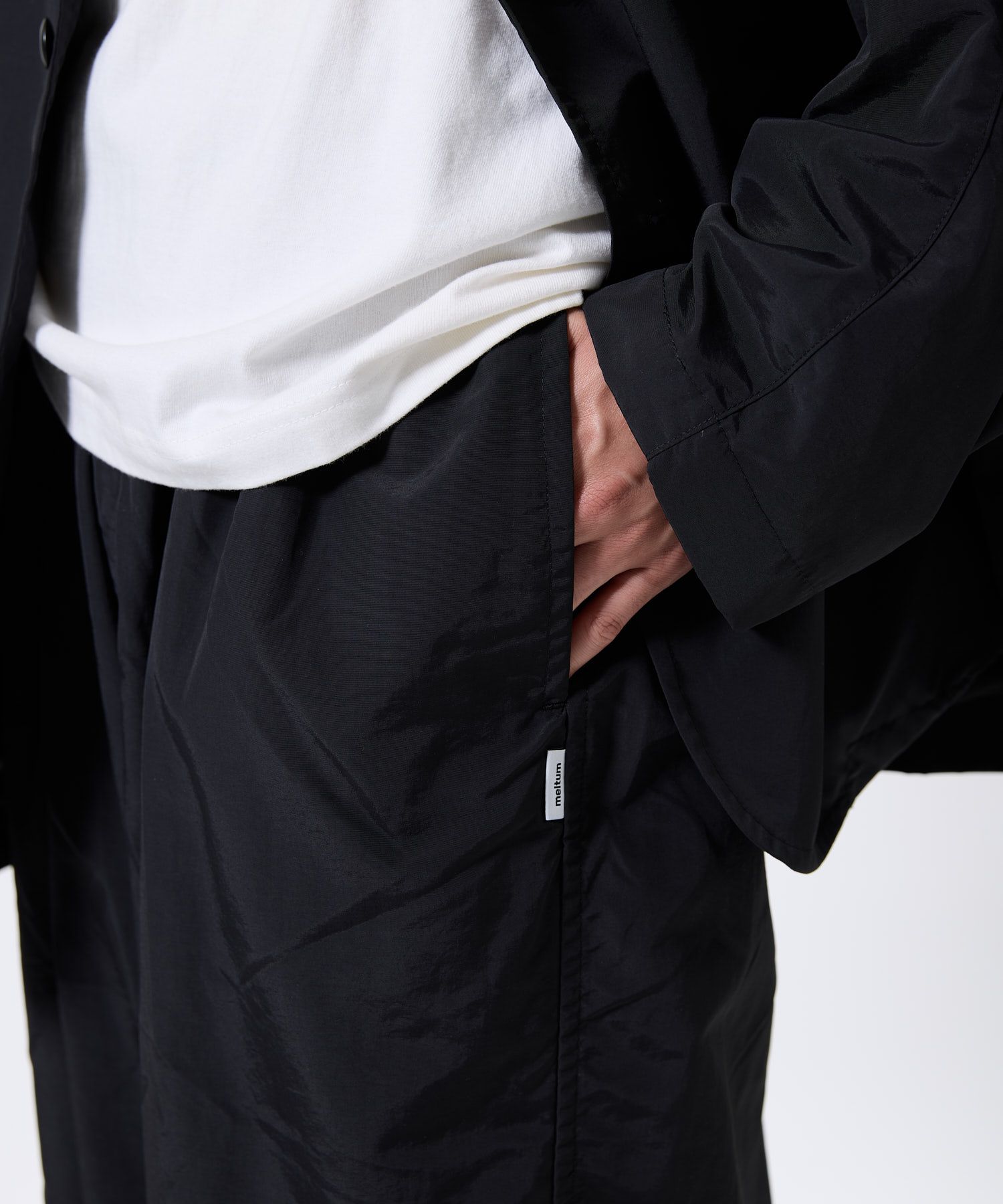 Supplex® DAILY EASY TROUSERS / イージー トラウザース / ブラック / MTM-PT-0385-26-C