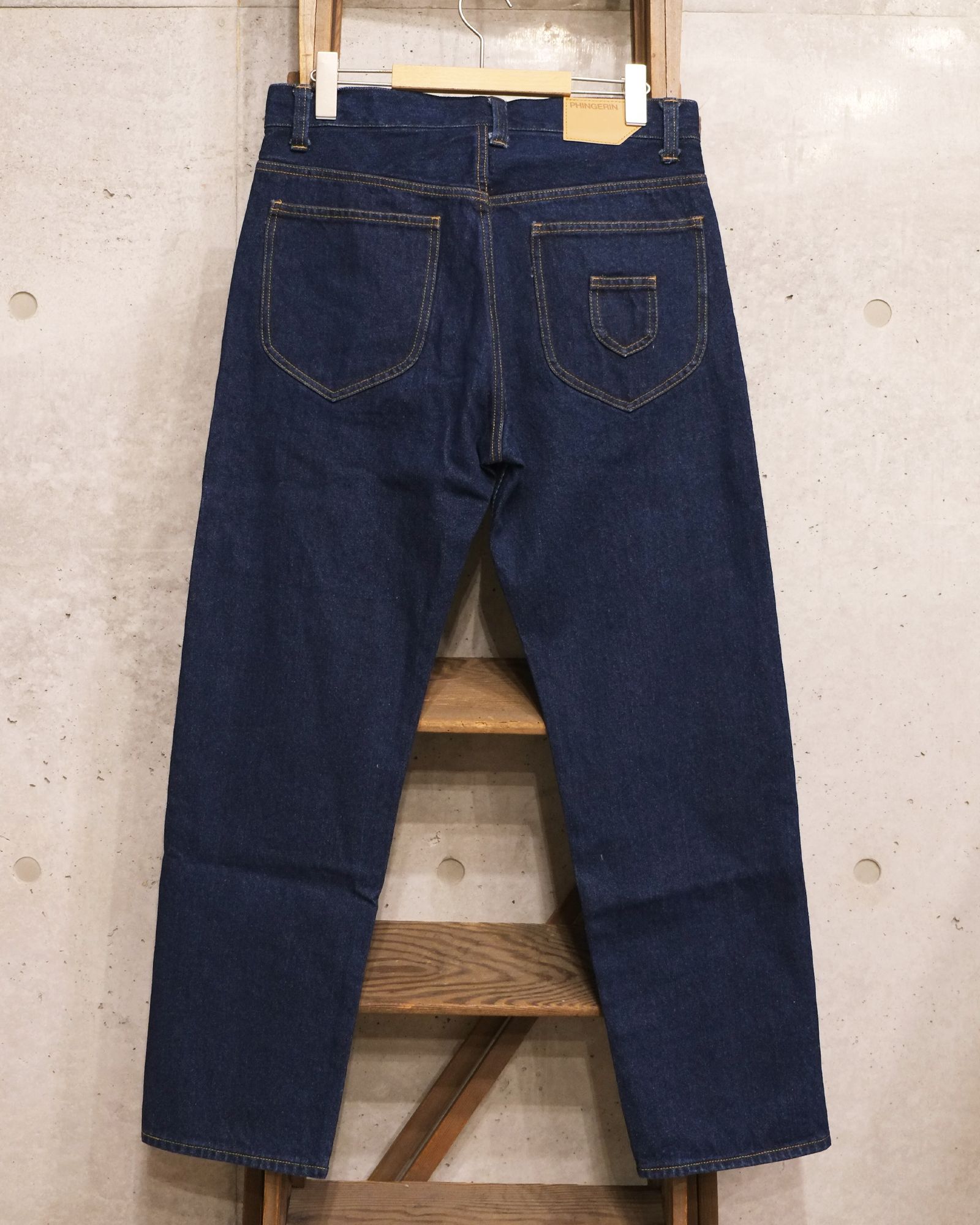 6 Pocket Jeans Straight / ストレート デニムパンツ / ネイビー / PD-262-BT-051