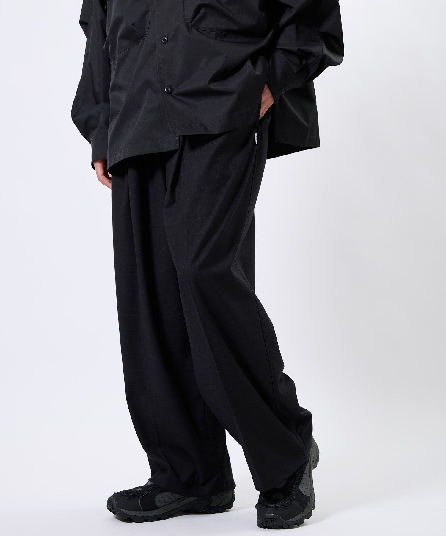 DAILY EASY TROUSERS CK / トラウザース/ ブラック / MTM-PT-0386-26-C