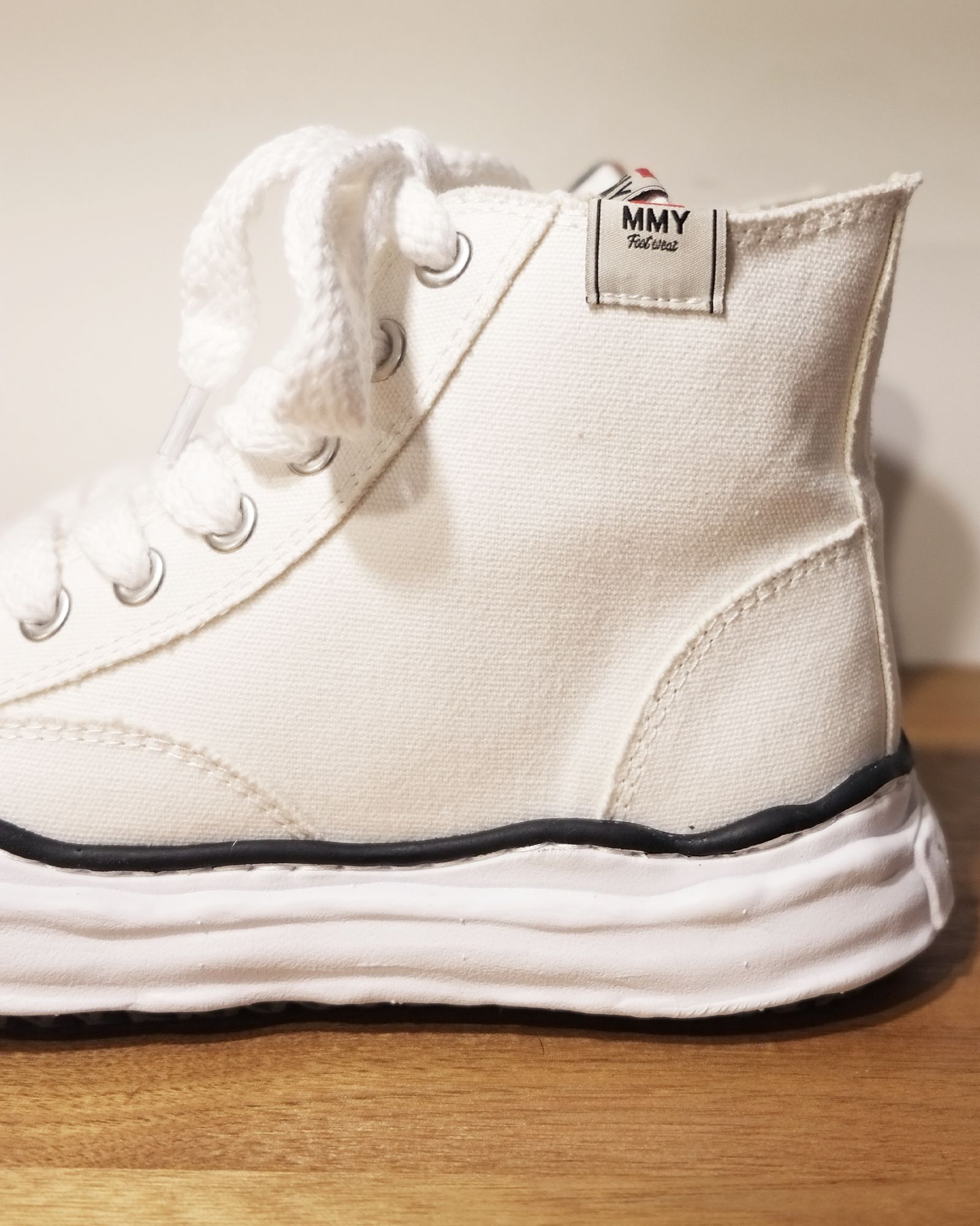 "PETERSON" OG Sole Canvas High-top Sneaker