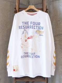 Honda vs SEV CB400FOUR L/SL TEE / ロングスリーブ Tシャツ / ホワイト / CT-SV-NRA-1009