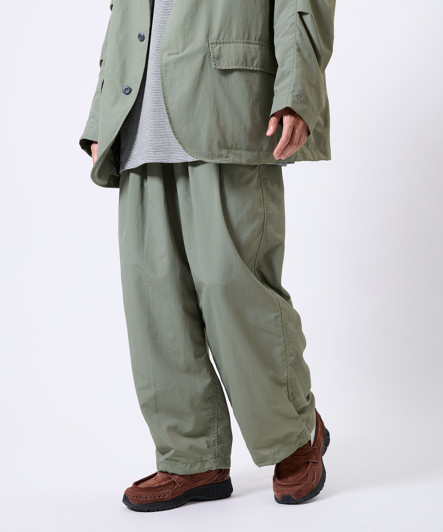 Supplex® DAILY EASY TROUSERS / イージー トラウザース / グレー / MTM-PT-0385-26-C