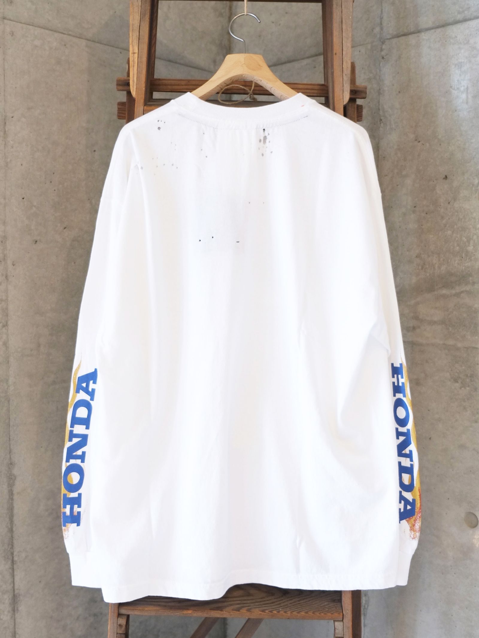 Honda vs SEV CB400FOUR L/SL TEE / ロングスリーブ Tシャツ / ホワイト / CT-SV-NRA-1009