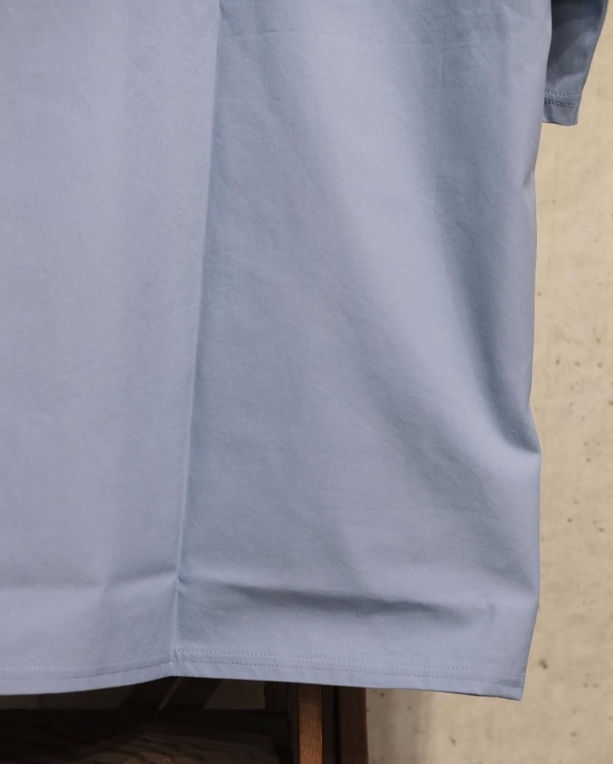 Paper Pasting Zip Shirt
