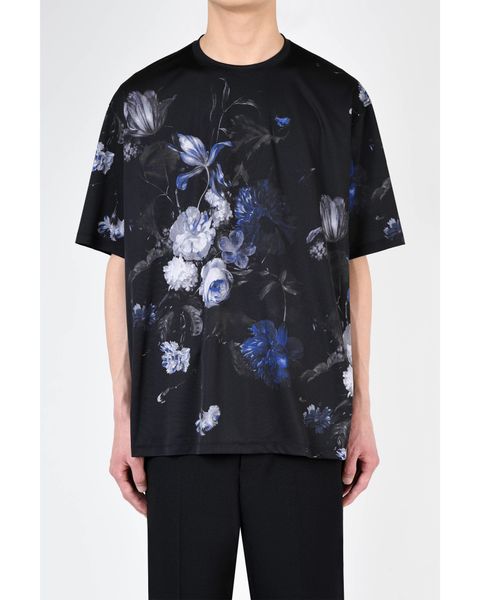 Oil Painting Flower Big T-Shirt