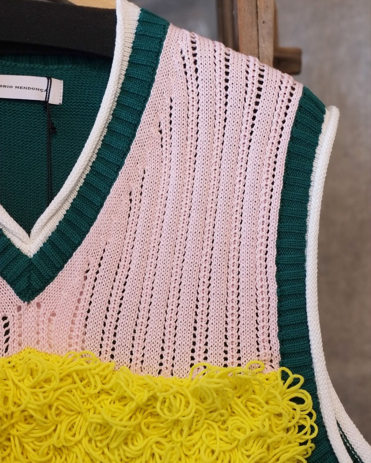 Knit Mop Vest