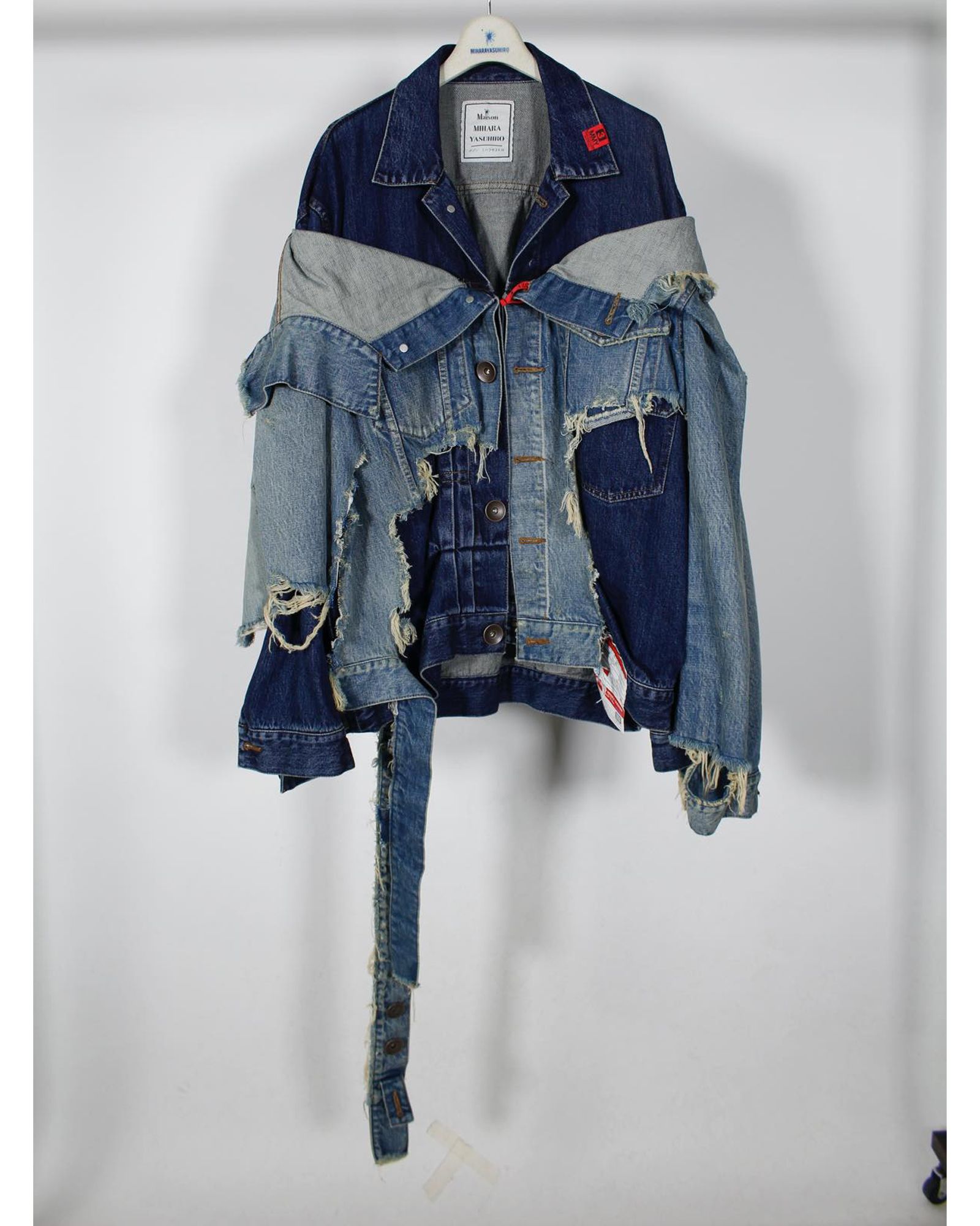 Maison MIHARA YASUHIRO - Layer Damage Denim Blouson | fakejam