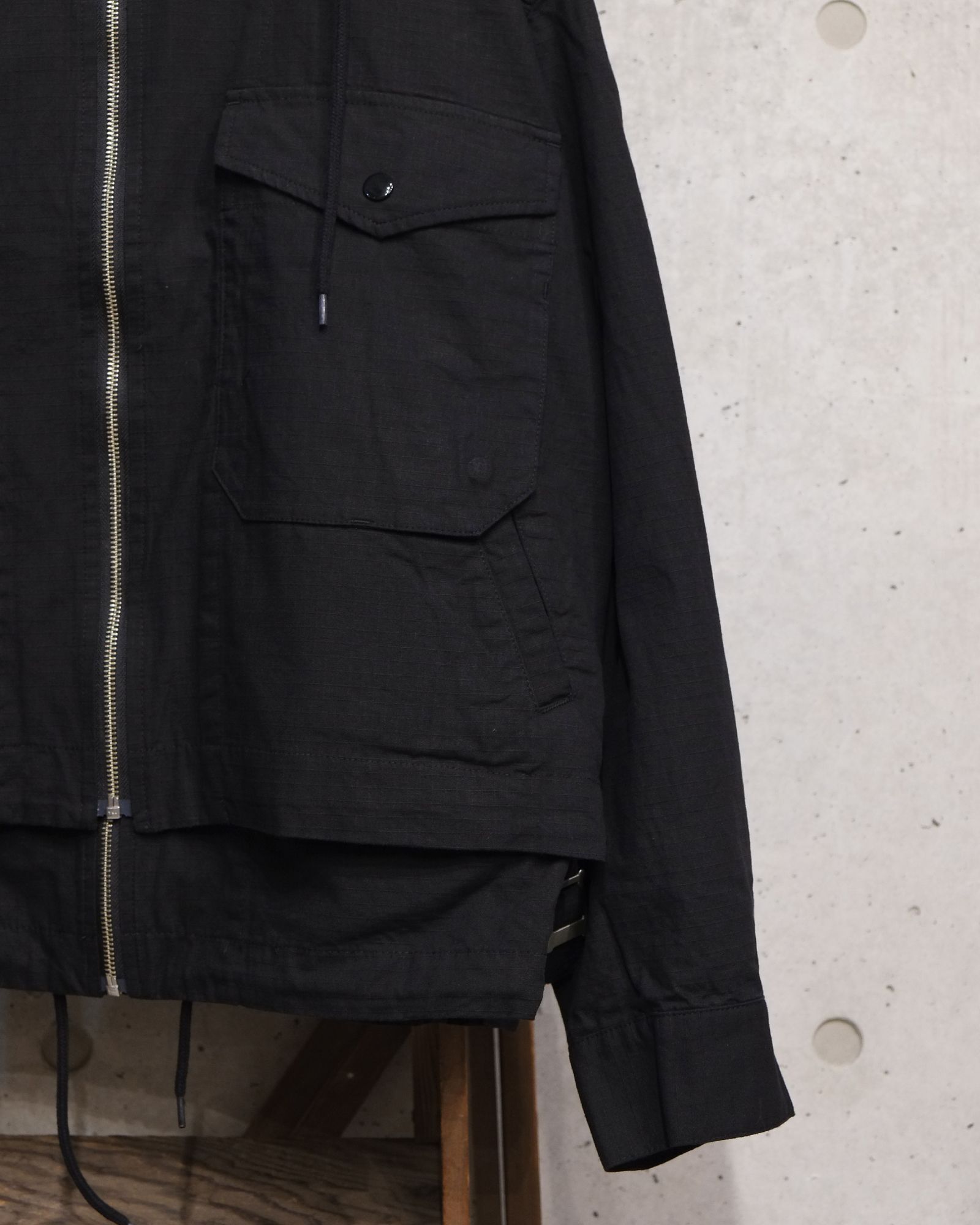Visor Double Zip Jacket / ワークジャケット / ブラック / PD-262-JK-091