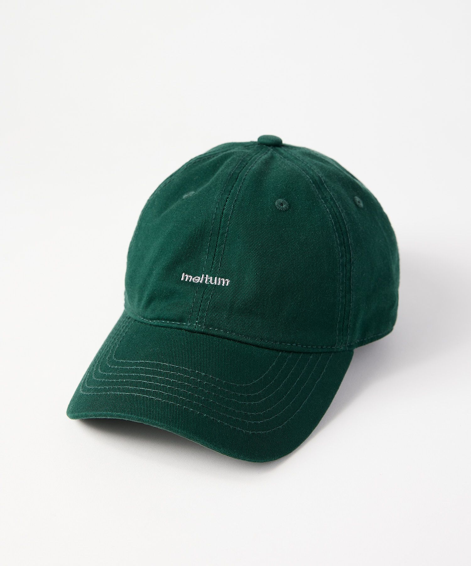 Basic Logo Cap / ベーシック ロゴ キャップ/ グリーン / MTM-HT-0334-25-A