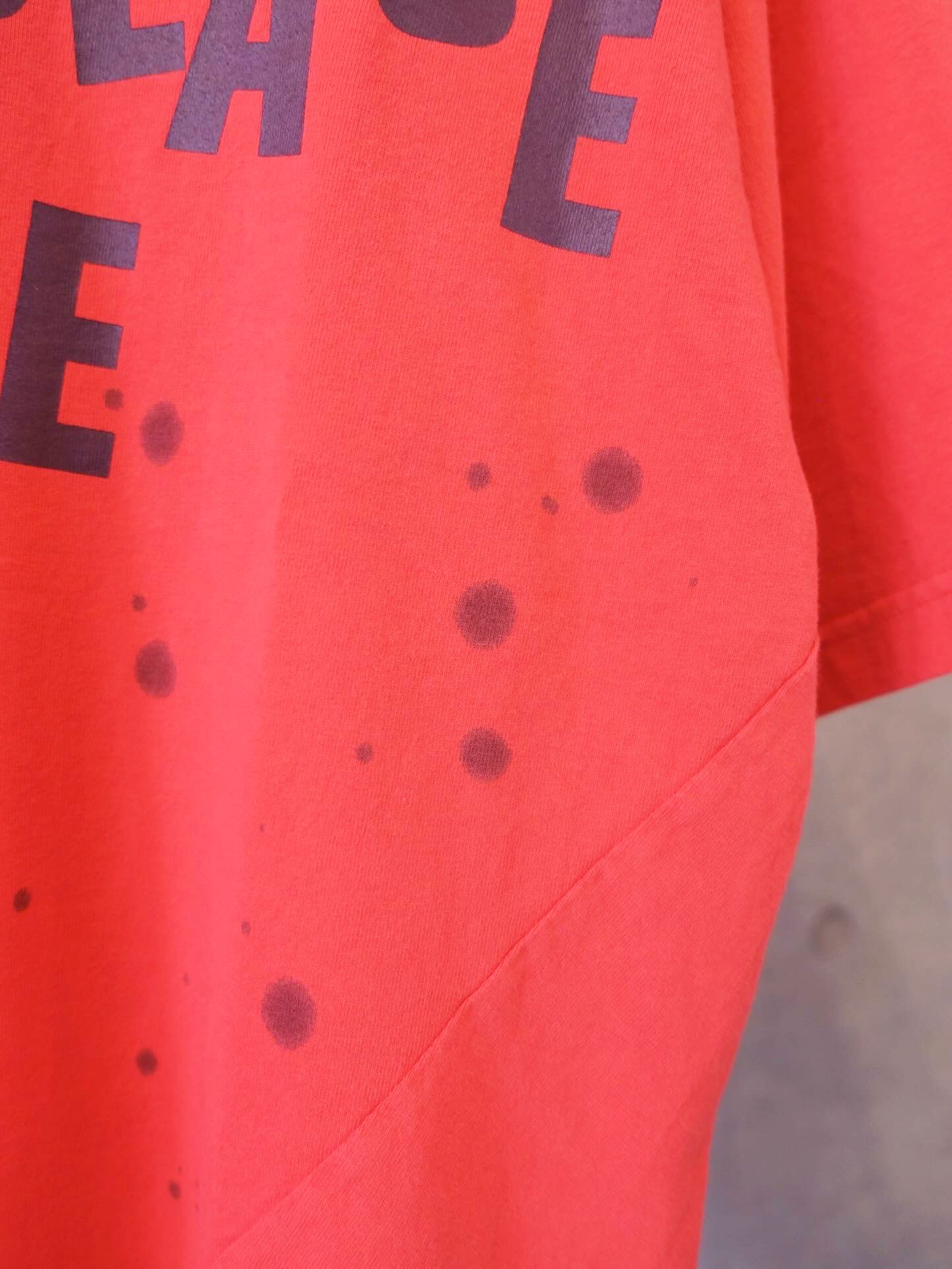 Hand Dye Twist Tee Shirt/ SOMEPLACE ELSE