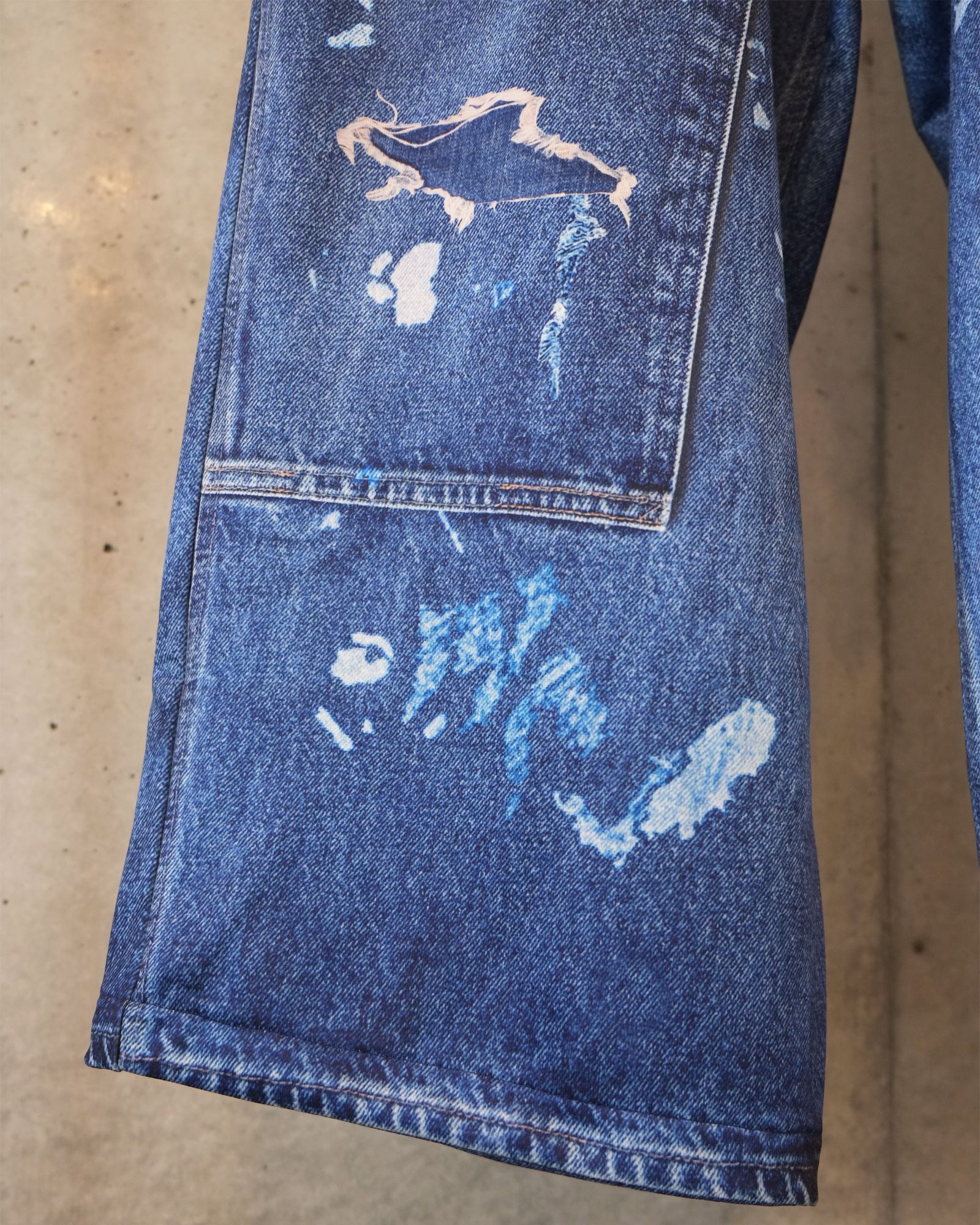 Print Duck Wide Pants