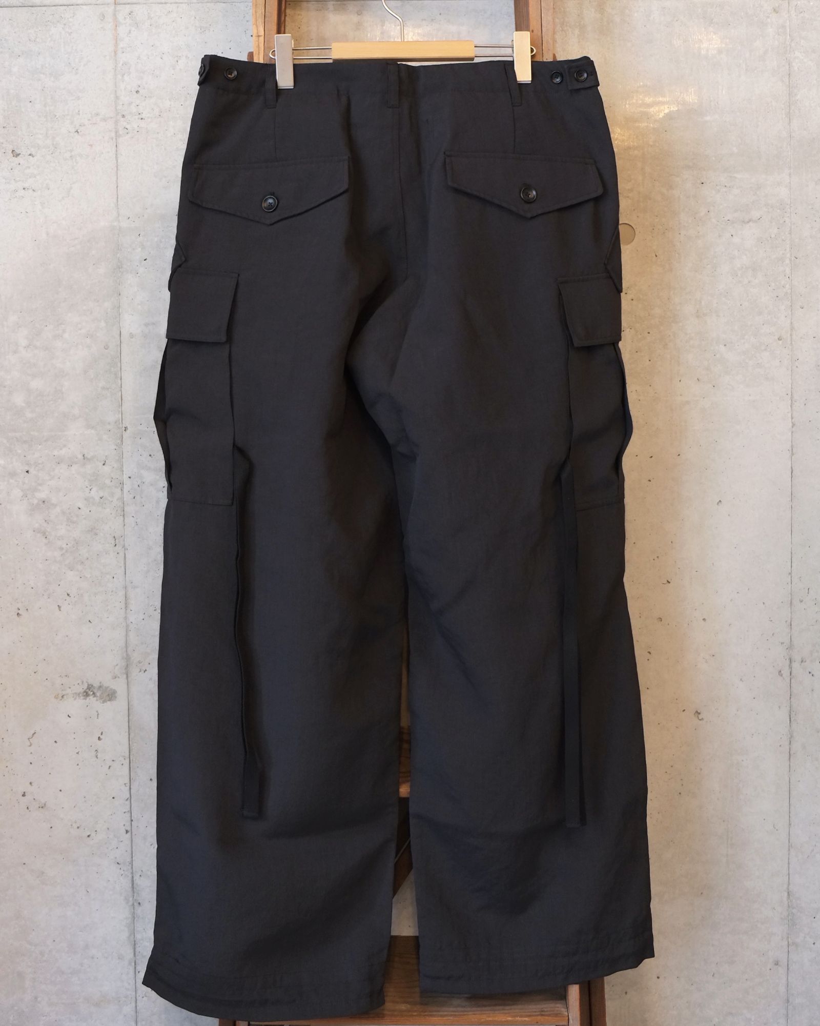 Desert Cloth Neutral Cargo PT / カーゴパンツ / ブラック / MW-PT26102