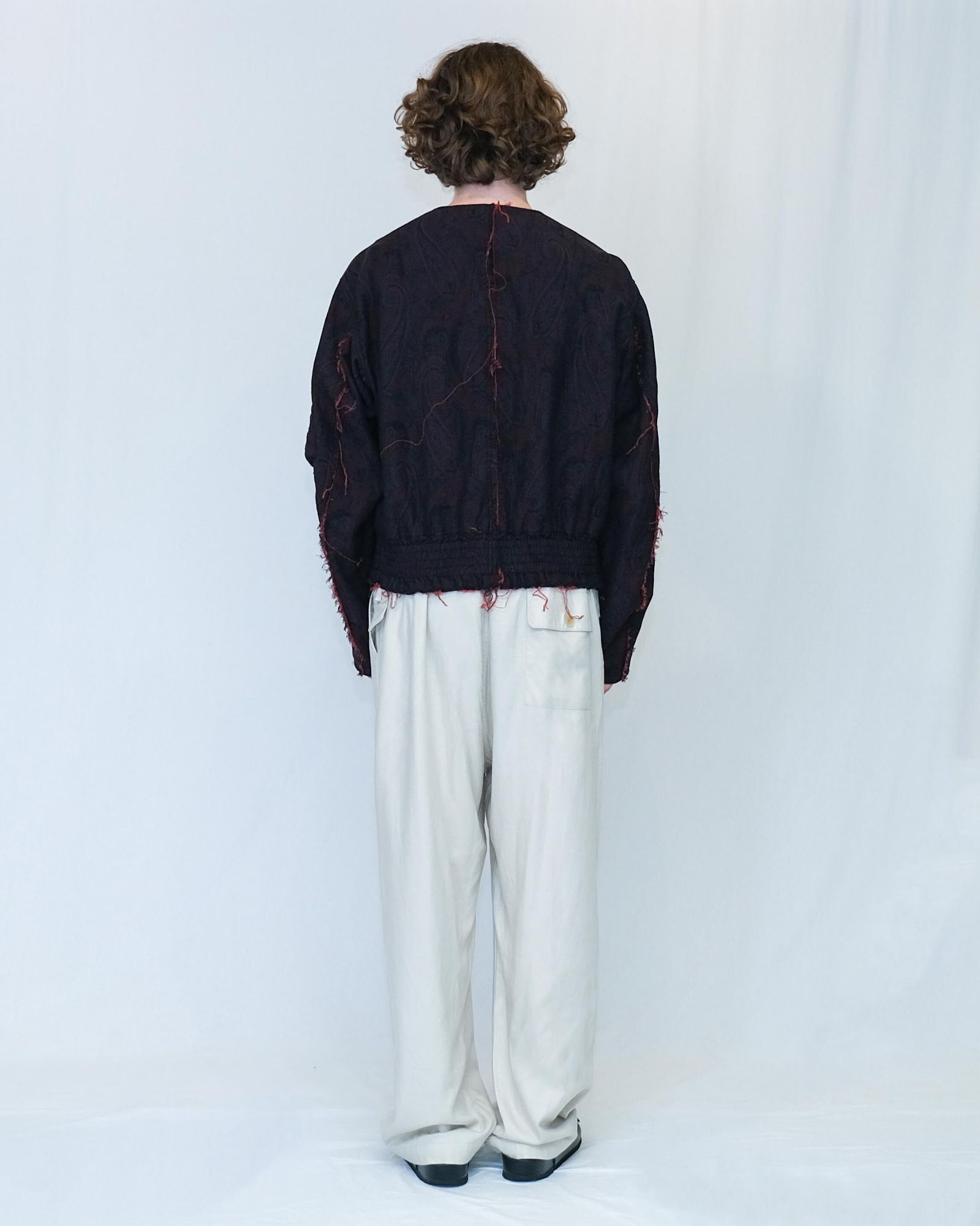Jacquard Bomber Jacket