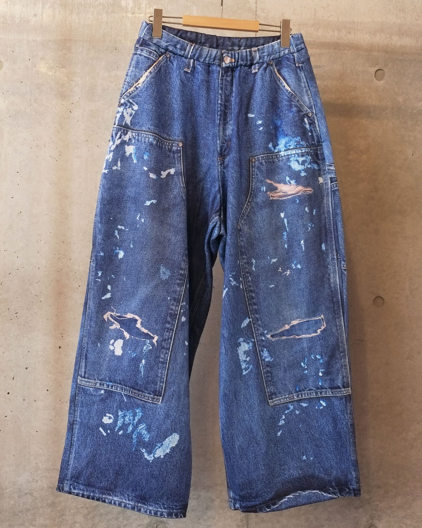 Print Duck Wide Pants