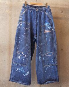 Print Duck Wide Pants