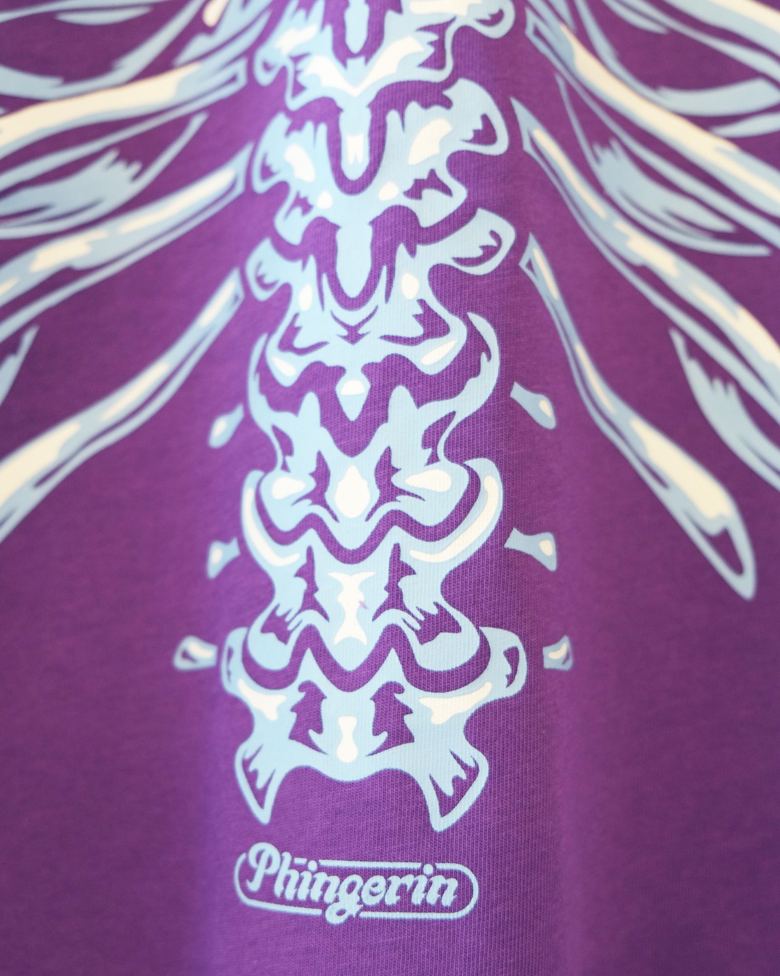 Bone L/S Tee / ボーン ロングスリーブTシャツ / パープル / PD-262-LCS-051
