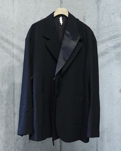 Oversized Double Smoking Jacket