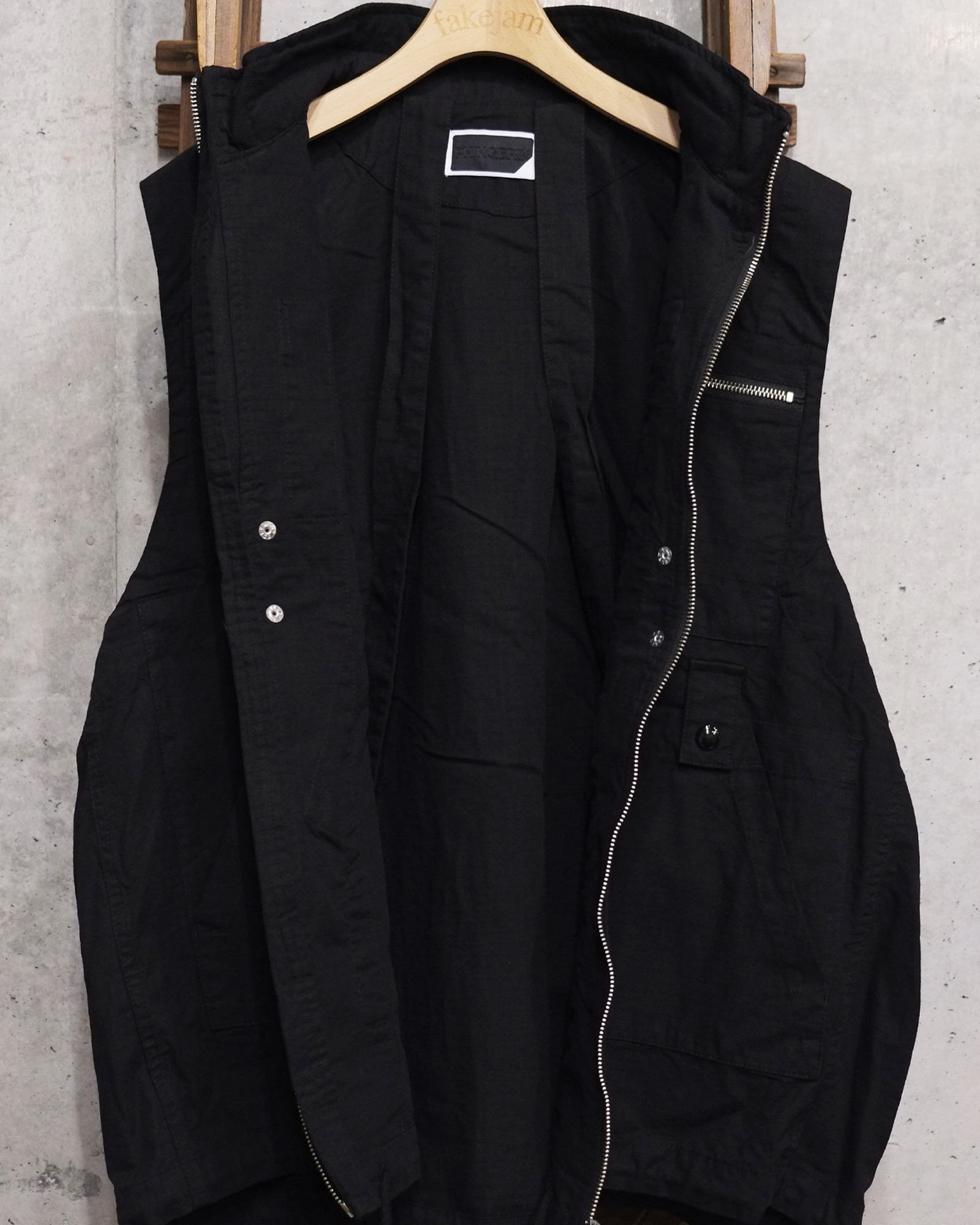 Visor Double Zip Jacket / ワークジャケット / ブラック / PD-262-JK-091