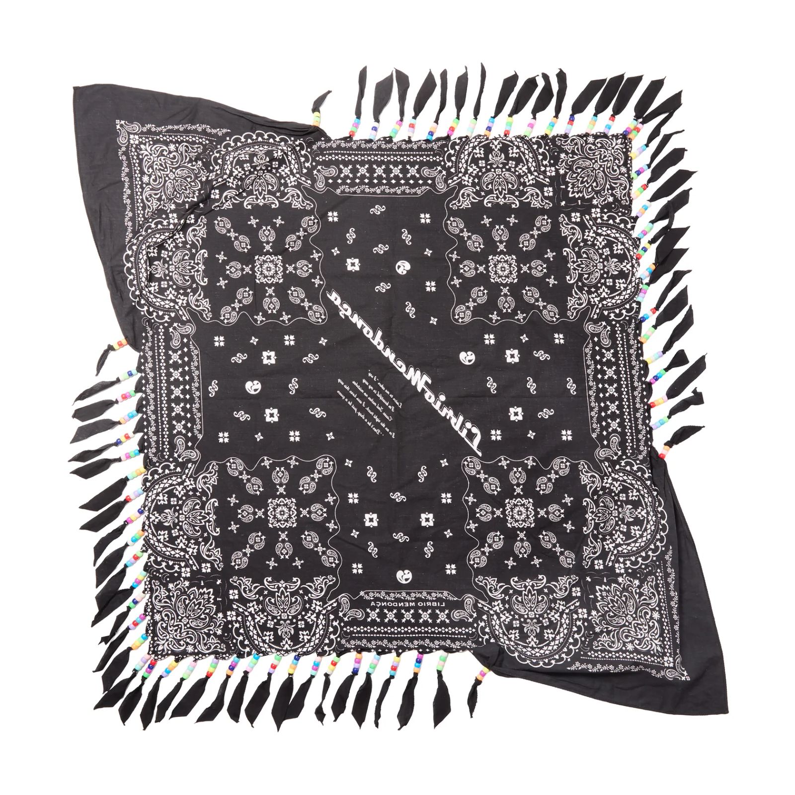 Bigsize Heart Fringe Bandana
